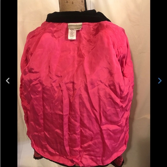 Coldwater Creek Velvet Silk Embroidered Shirt XS - Picture 4 of 7